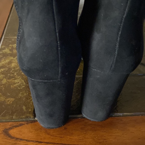 Suede Peep Toe Bootie Edelman Madden Nine West Camuto Macys Nordstroms 10 - Picture 8 of 9